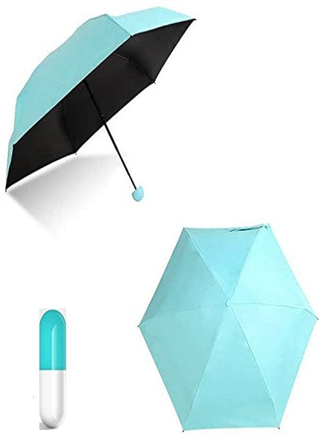 AMBLIC Premium Umbrella Capsule Mini Compact Portable Pocket Size Umbrella with UV Protection Bottle Case Windproof Umbrella for Women & Men, Rain, Travelling, Outdoor Umbrella (Multicolor) - Image 2